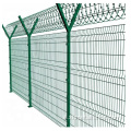 Fence a maglie saldata in 3D galvanizzato in PVC saldato